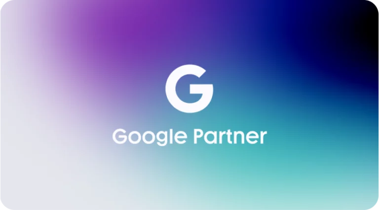 logo google partner avec dégradé