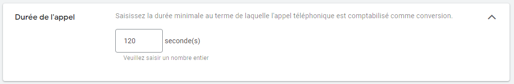 suivi des appels telephoniques dans Google Ads