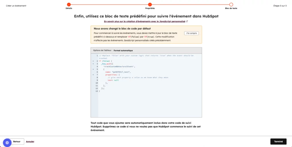 Hub data - automatisation programmable